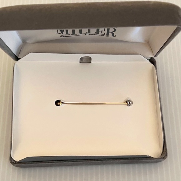 NWOT Vintage Nolan Miller Jonquil & Crystal Bird Pin - Picture 5 of 7